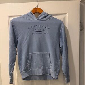 Rosemary Beach Blue kids Hoodie